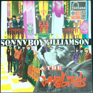 SONNY BOY WILLIAMSON & THE YARDBIRDS - Sonny Boy Williamson & The Yardbirds (Fontana 858 025 FPY) Holland 1967 LP (Electric Blues, Chicago Blues)